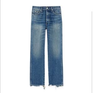 AMO Layla High-Rise Relaxed Straight-Leg Jeans